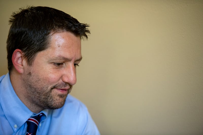 Arizona Rep. Paul Boyer is a teacher at North Phoenix Preparatory Academy as well as a state legislator. He is pictured on Thursday, Aug. 16, 2018, at Arizona State University Memorial Union in Tempe, Arizona.