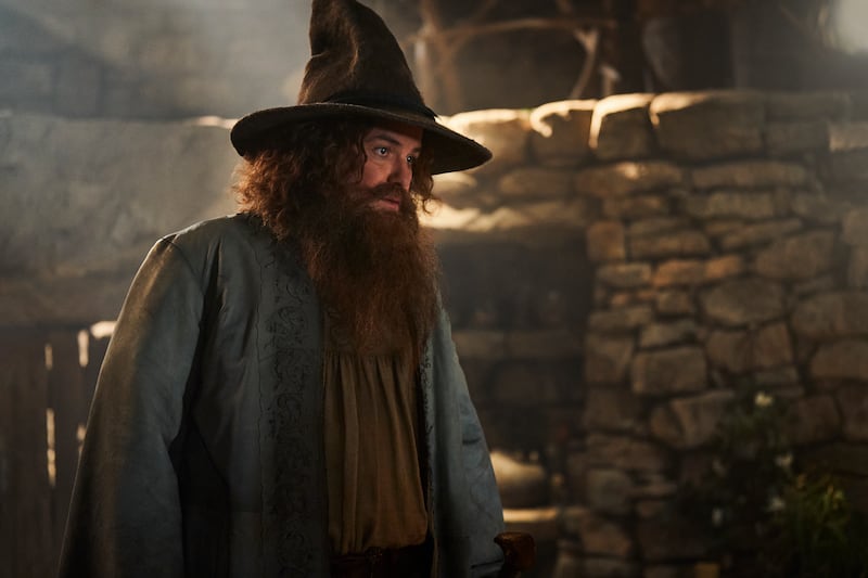 Rory Kinnear as Tom Bombadil "The Rings of Power" Season 2.