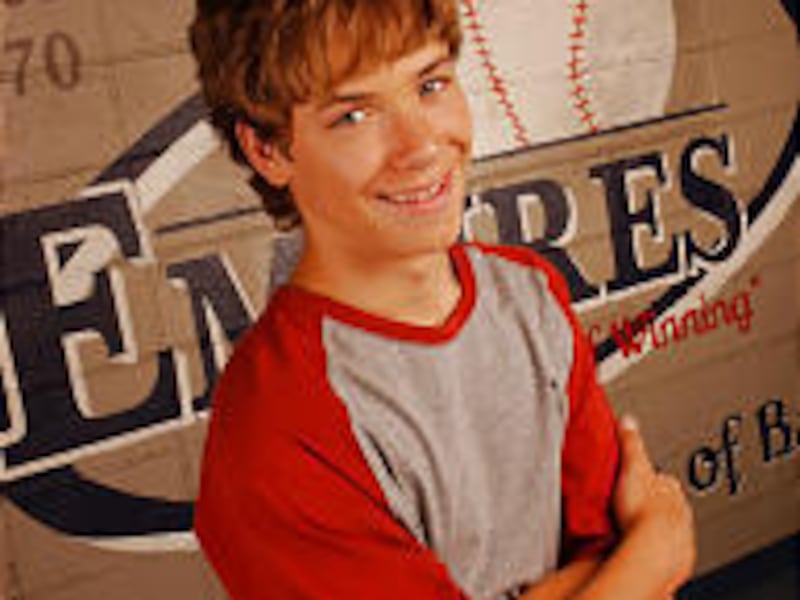 Jeremy Sumpter stars as bat boy Pete Young in "Clubhouse."