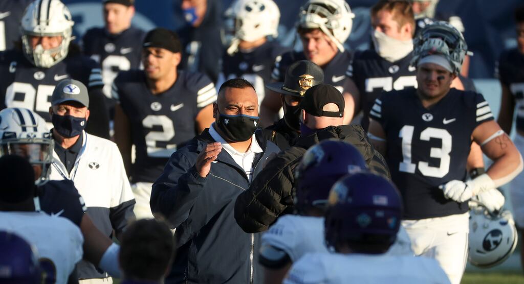 BYU football: Isaac Rex records two more TD catches, is tied for nation ...