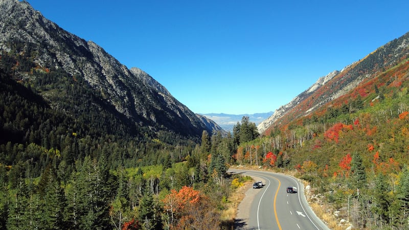 Little Cottonwood Canyon is pictured on Tuesday, Oct. 4, 2022.