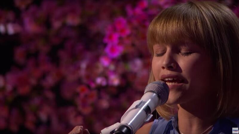 Grace VanderWaal performs on "America's Got Talent."
