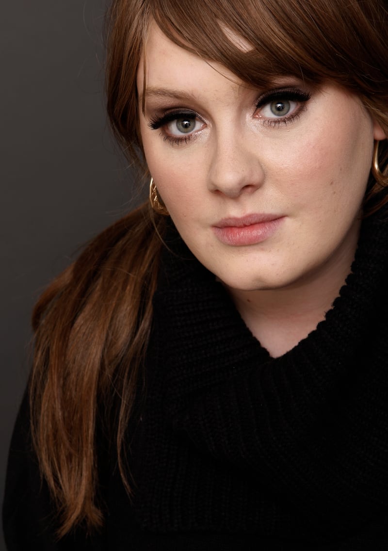 British singer Adele poses for a portrait in Los Angeles on Wednesday, Nov. 19, 2008.