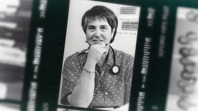 Dr. Kristen Ries in the 1980s. Reis is the subject of the Sundance documentary "Quiet Heroes."