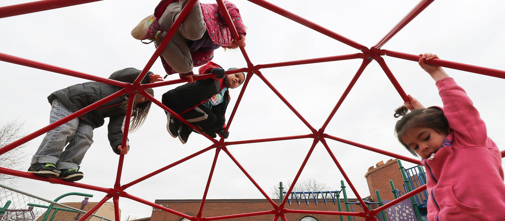 Preschool children play at A to Z Building Blocks in Orem on Wednesday, Dec. 16, 2020.
