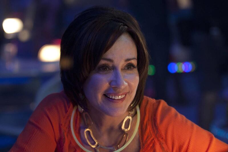 This photo released by TriStar Pictures, AFFIRM Films/Provident Films shows Patricia Heaton in a scene from the family comedy, "Moms' Night Out." The movie releases in theaters nationwide Friday, May 9, 2014.