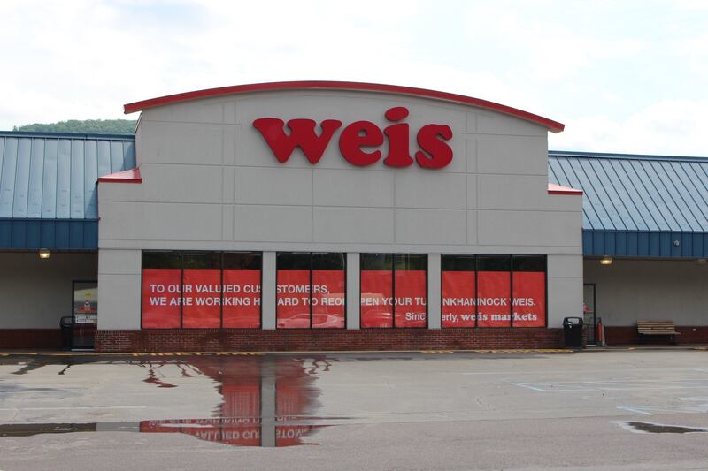 The exterior of the Weis Markets Inc. store in Tunhannock, Pennsylvania, is seen in this July 6, 2017 photo.