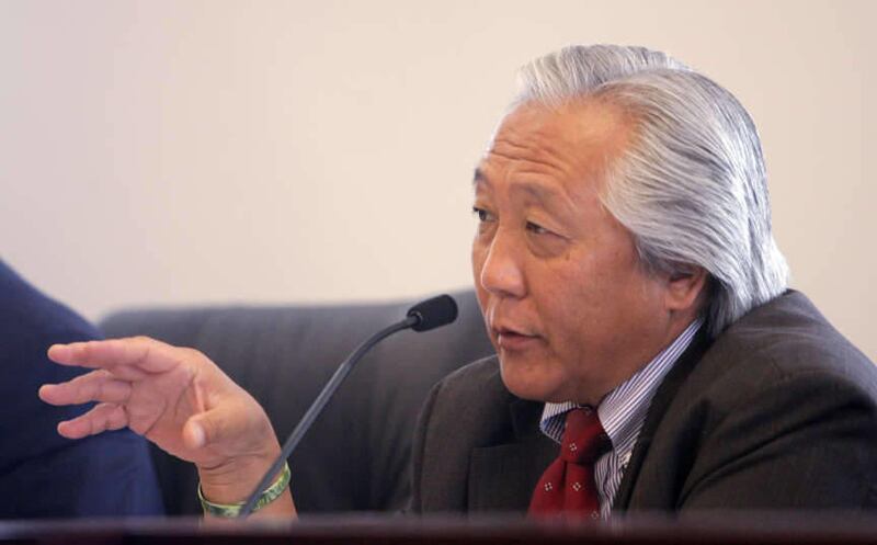 Rep. Curtis Oda speaks at the Utah State Capitol in Salt Lake City Wednesday, Nov. 14, 2012. Oda is one of the Utah lawmakers studying police use of force and their dealings with people who suffer from mental illness.