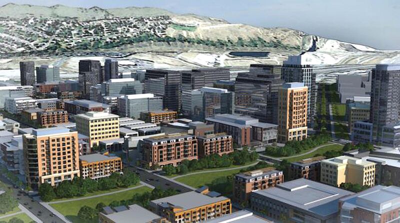 Renderings show what Draper is hoping the south end of Salt Lake County might look like in the future.