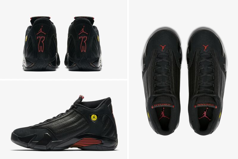 Michael Jordan has re-released the Air Jordan 14 sneakers he wore during Game 6 of the 1998 NBA Finals against the Utah Jazz when he hit "The Last Shot" on June 14, 1998.