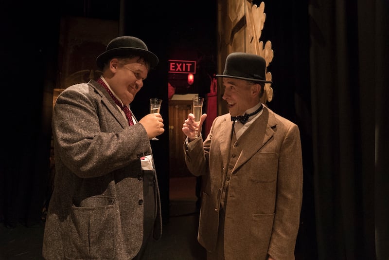 John C. Reilly as Oliver "Ollie" Hardy and Steve Coogan as Stanley "Stan" Laurel in Sony Pictures Classics' "Stan & Ollie."