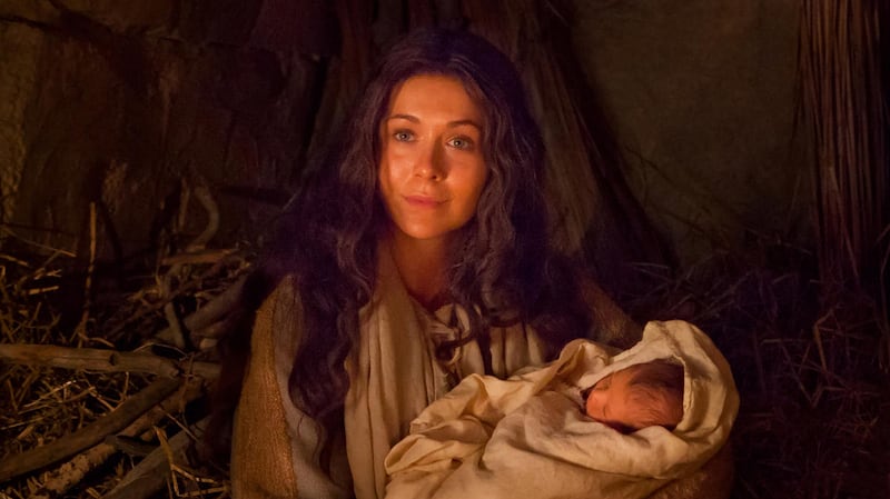 Mary and baby Jesus depicted in LDS.org’s Bible videos.