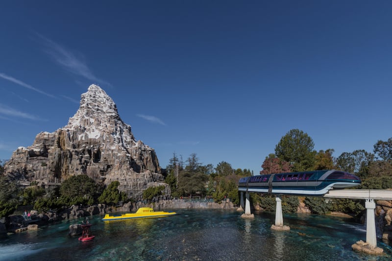 A look at Disneyland in California.