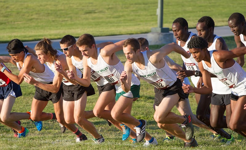 The Utah Valley men's cross-country team gets off to a quick start Saturday at the UNLV Invitational. UVU swept the men's 6K and women's 5K with team victories and individual wins from seniors Tyson Lambert and McKayla Walker.
