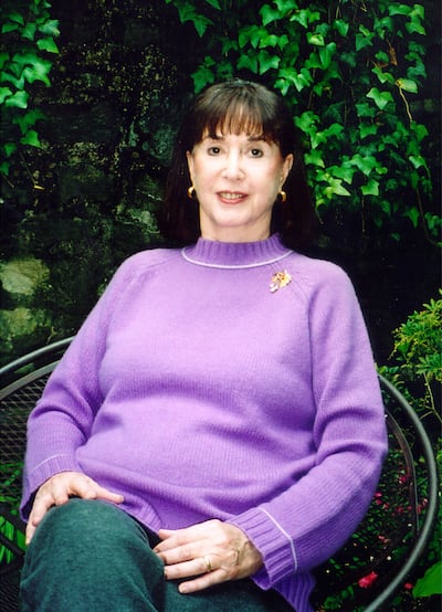 A photograph of writer Judith Viorst, taken by her husband Milton Viorst.