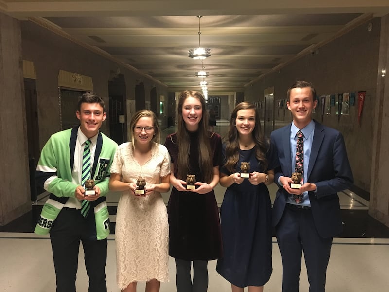 Luke Anderson, Layla Dustin, Sadie Jensen, Lauren Giddings, Ryan Cheney