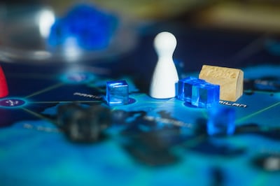 "Pandemic," one of the first cooperative board games to experience mainstream success, pits players against the game as they try to cure a global pandemic.