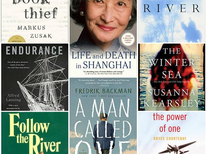 Robin Thorn of the Book Club recommended these eight books.