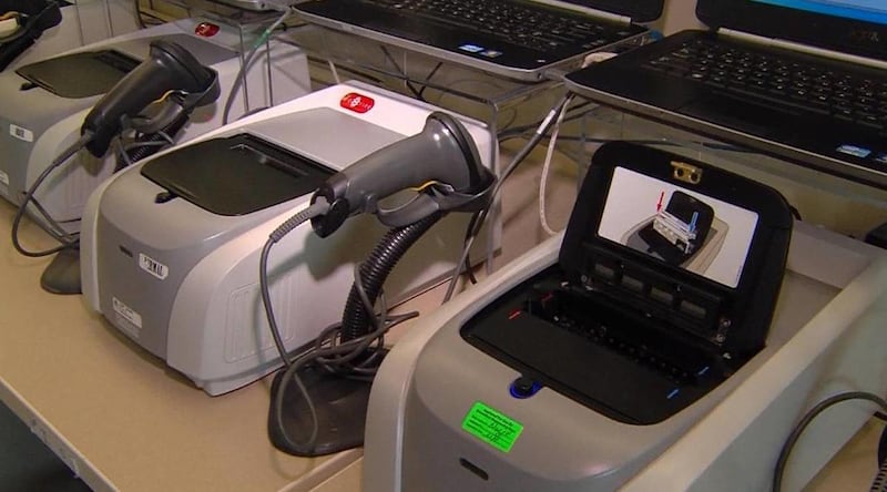 From various types of flu strains, many viruses and other types of bacteria, the FilmArray prints out a list of what's been detected, or not detected, which helps doctors determine the best course of action. Results come in about an hour instead of roughl