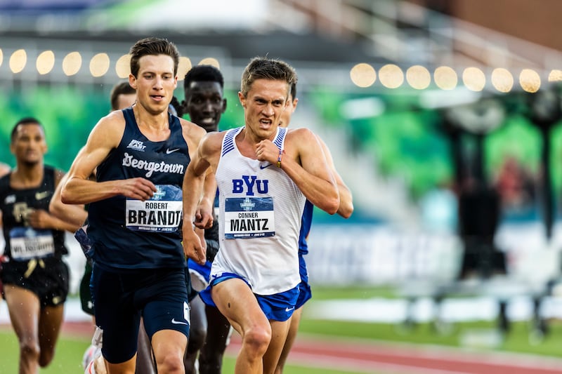 BYU’s Conner Mantz took fifth in the U.S. Olympic Track and Field Trials.