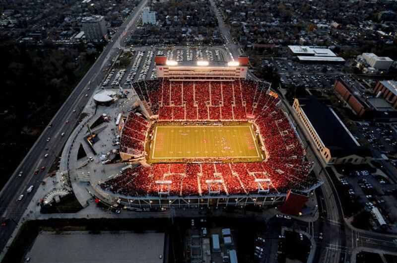 As it stands now, Rice-Eccles Stadium will be the second-smallest field in the Pac-10.