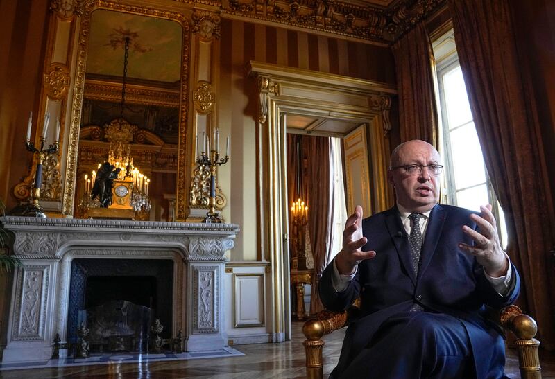 French ambassador to Australia Jean-Pierre Thebault.