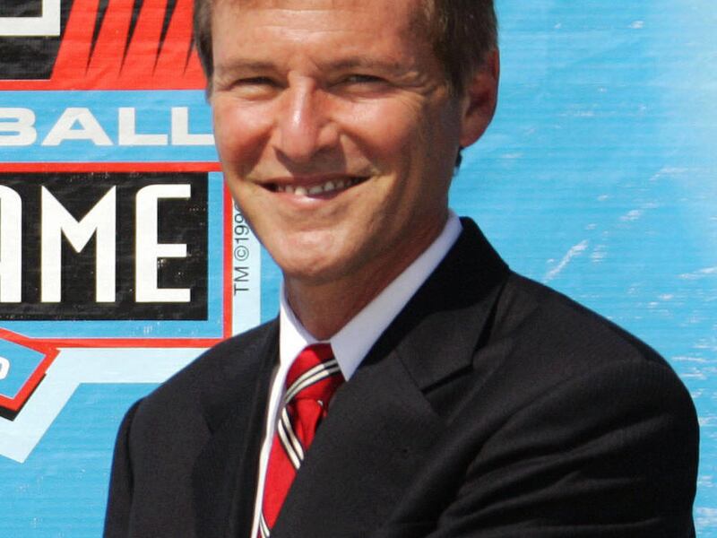 FILE - In this Aug. 5, 2006, file photo, celebrity sports agent Leigh Steinberg poses during a ceremony at the Pro Football Hall of Fame in Canton, Ohio. Steinberg filed for bankruptcy protection Wednesday, Jan. 11, 2012 saying he takes responsibility for