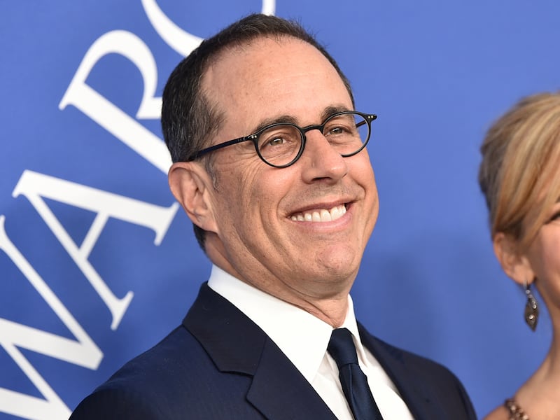 Jerry Seinfeld arrives at the CFDA Fashion Awards at the Brooklyn Museum in New York on June 4, 2018.