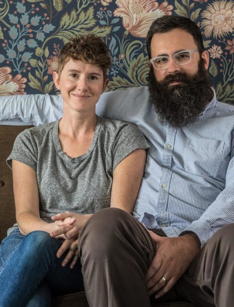 Jerusha Hess, left, and Jared Hess.