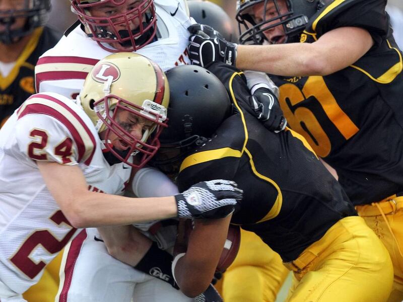 Logan High School vs. Cottonwood High School football played in Murray, Friday, Aug. 26, 2011.