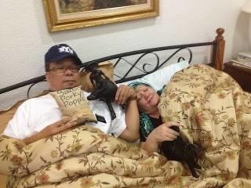 A fun parody of "Twas the NIght Before Christmas" includes this line: "And Sister Carlos in her kerchief and I in my cap had just settled our carabaos for a long December's nap."