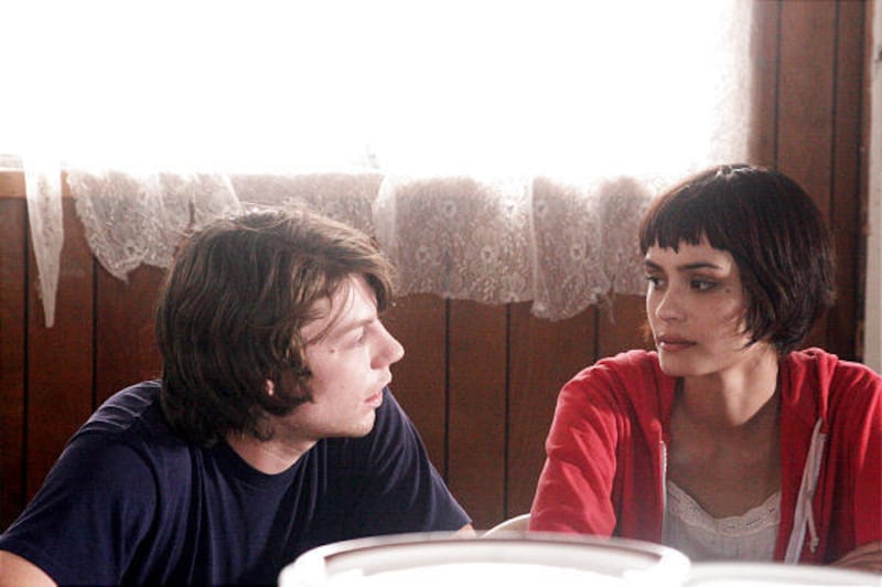 Patrick Fugit and Shannyn Sossamon in "Wristcutters."