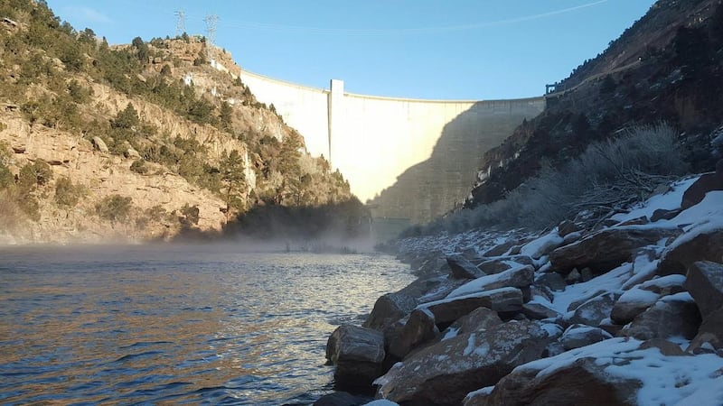 FILE - Flaming Gorge area. The Utah Court of Appeals ruled that a district court judge did not err when he upheld the state engineer's decision granting the diversion of water from Green River for use at a planned nuclear power plant. HEAL Utah had challe