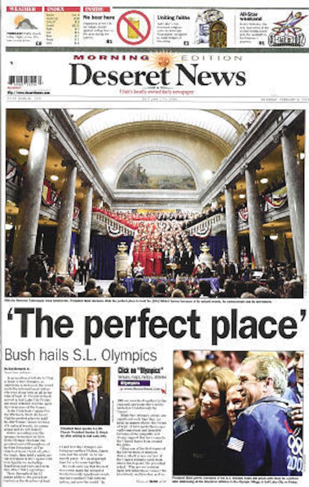 Deseret News archives: Utah welcomed Olympic world to Salt Lake City’s Winter Games