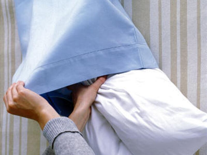 A down pillow needs zip-on cover as well as pillowcase. Covers protect against dust, humidity and oils and help pillows keep shape.