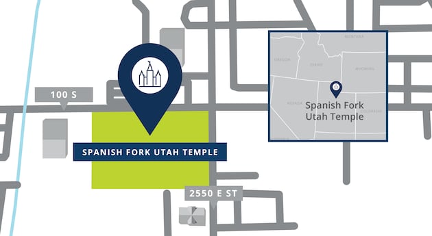 Location released for new Latter-day Saint temple in Spanish Fork, Utah