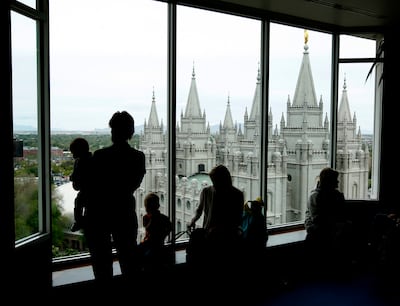 Views from the Joseph Smith Memorial Building.