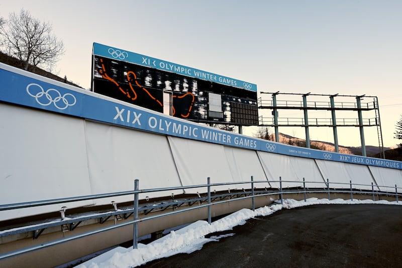 The Utah Olympic Park in Park City on Monday, Nov. 27, 2023.