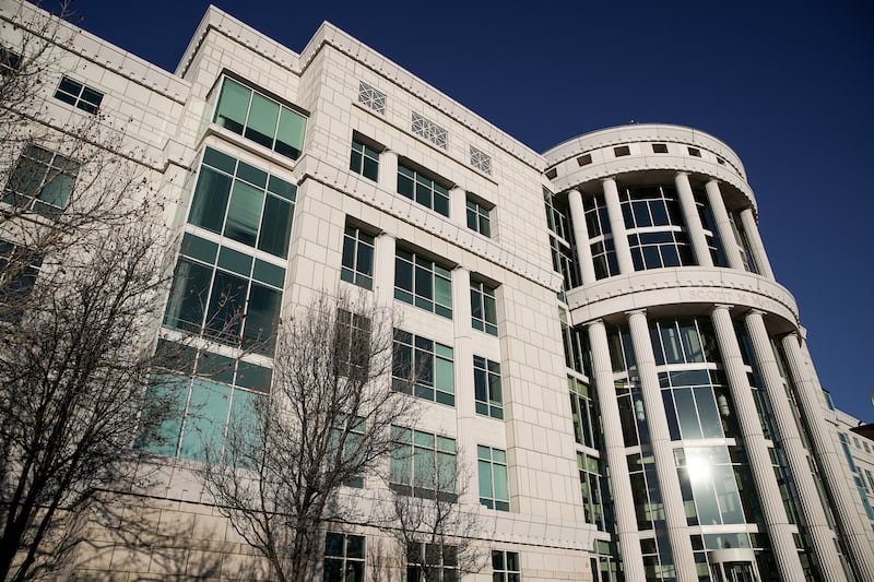 The Scott M. Matheson Courthouse in Salt Lake City is pictured on Wednesday, Feb. 19, 2020.