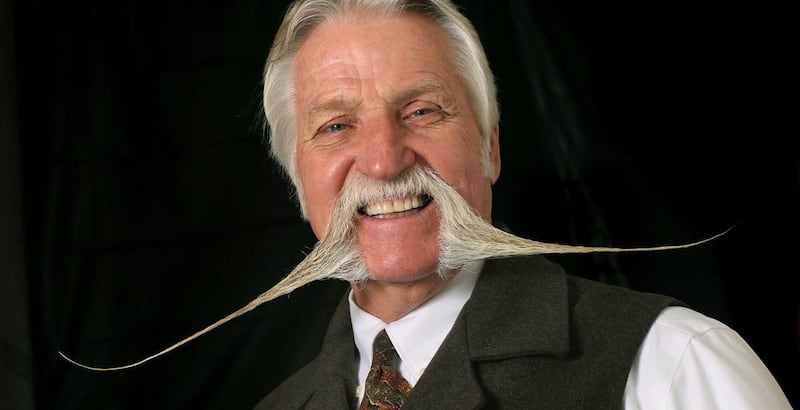 Dan Snarr, the man with the 22-inch handlebar mustache and the 1990 beater car, is on his way out after 16 eventful years as Murray's mayor. Photographed in Murray on Friday, Dec. 13, 2013.