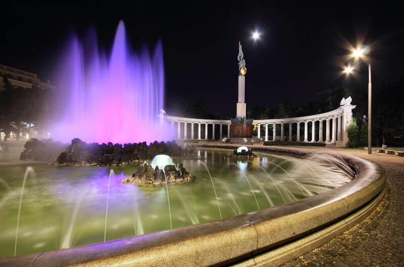 A World War II memorial in Vienna