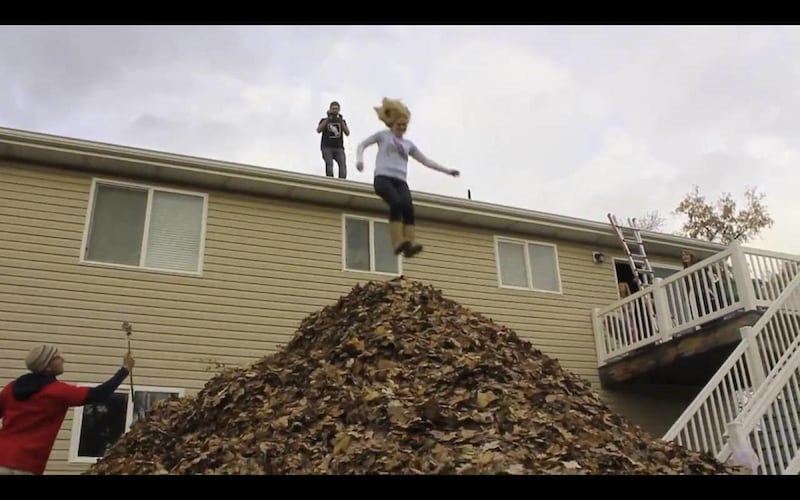 Nick Garrett and his northern Utah buddies know how to kid around, from burying a treasure chest filled with chocolate coins on Venice Beach to doing flips off the roof of a house into what they call the "World's Biggest Pile of Leaves."