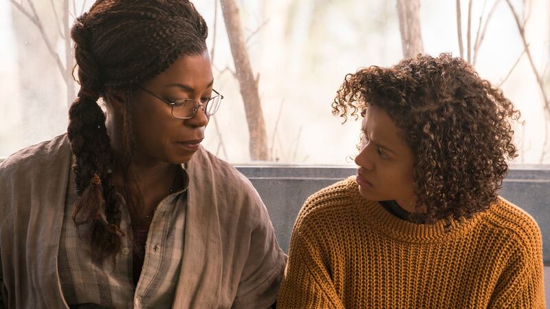 Lorraine Toussaint as Bo and Gugu Mbatha-Raw as Ruth in Codeblack's "Fast Color."