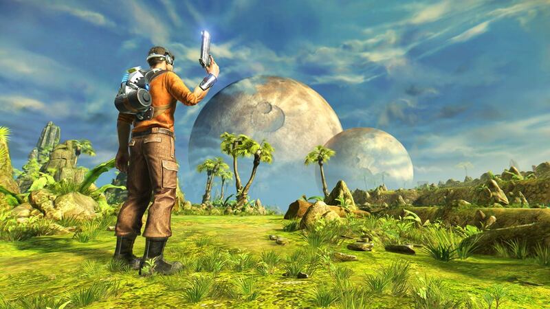 "Outcast: Second Contact" tasks players with exploring a dangerous alien planet to save humanity.