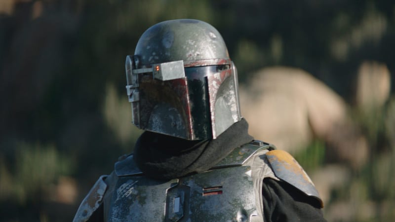 Boba Fett in “The Mandalorian.”