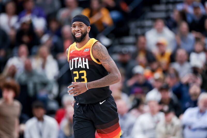 Utah Jazz forward Royce O’Neale (23) has reportedly been traded to the Brooklyn Nets.