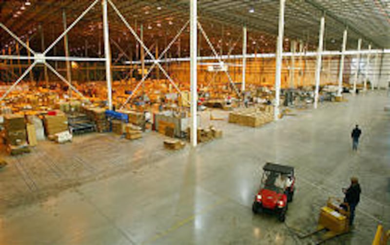 Banta Marketing Distribution Center leases 30,000 square feet of space in the Western Distribution Center. Another tenant, USCO Logistics, employs 400 workers.