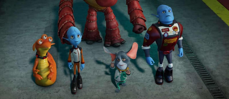 A still from "Escape from Planet Earth."