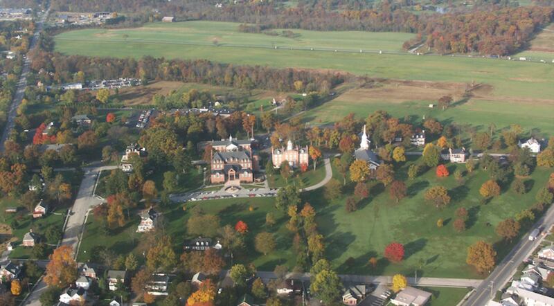 An aerial view of Lutheran Theological Seminary at Gettysburg, Pa.