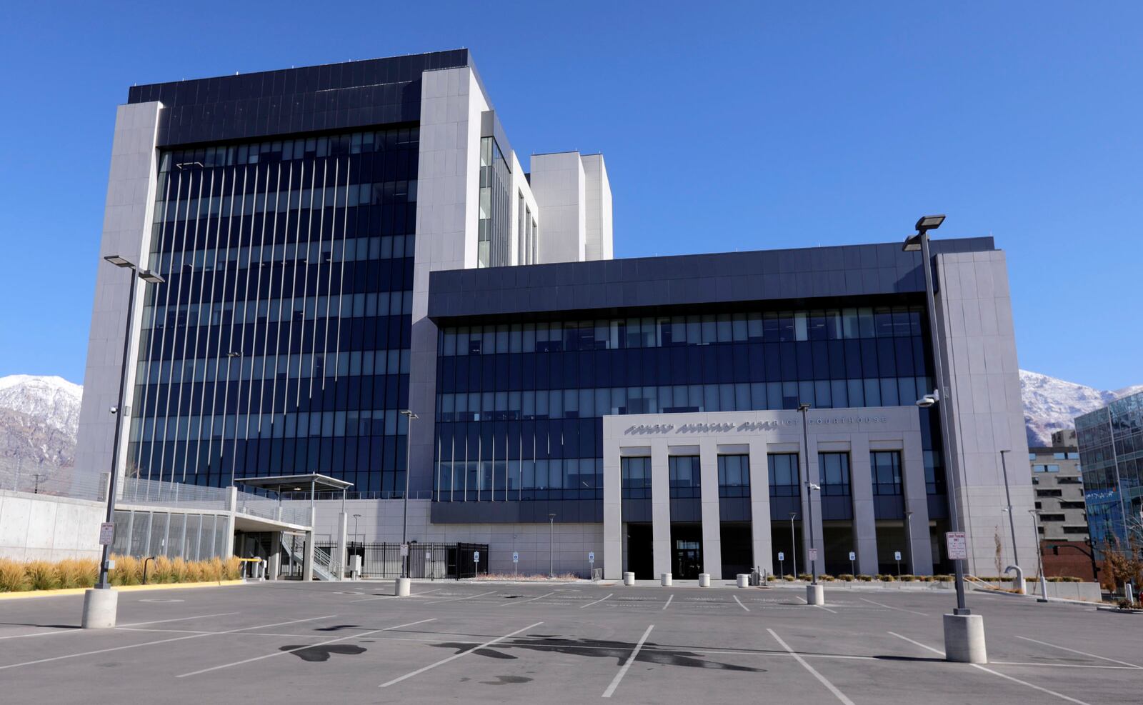 The 4th District Courthouse in Provo is pictured on Thursday, Nov. 12, 2020.